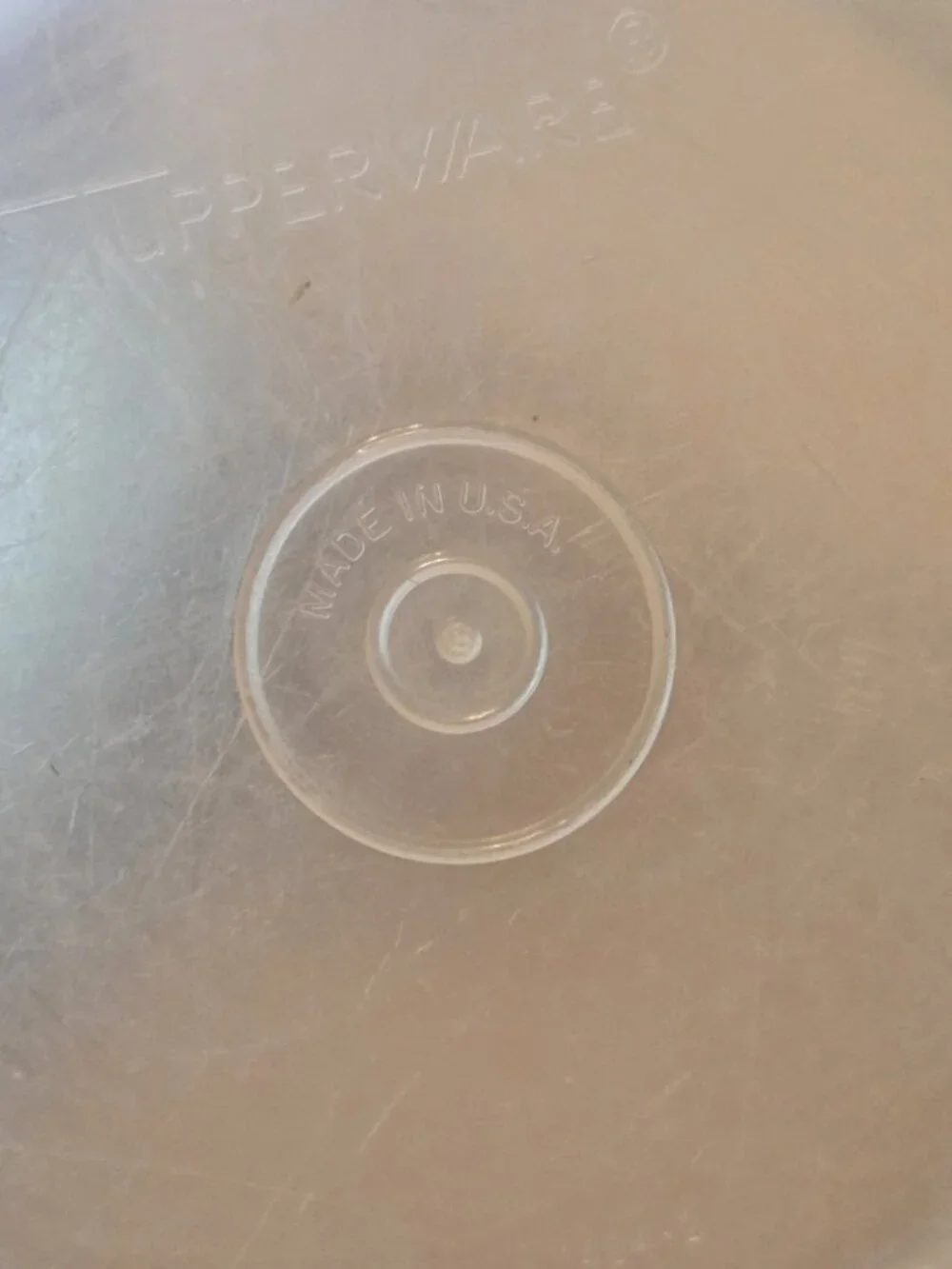 Tupperware vintage large